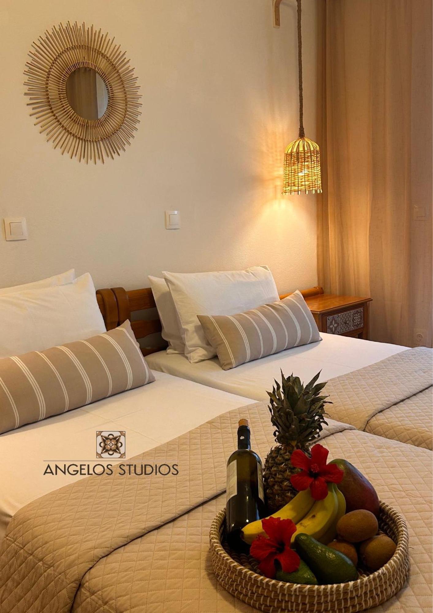 Angelos Studios 1-2 In Faliraki Rhodes-Ground Floor エクステリア 写真